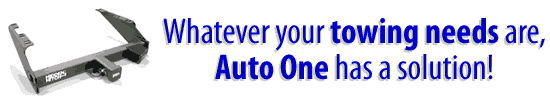 Whatever your trailer hitch needs are, Auto One has a solution!