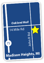Auto One Madison Heights Location Map