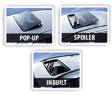 There are many types of sunroofs