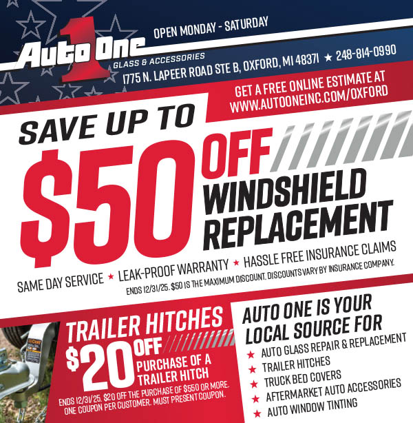 Auto One Oxford Coupon